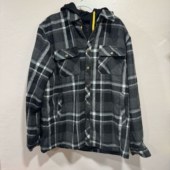NEW national association for pupil transportation flannel with hoodie - Picture 1 of 10